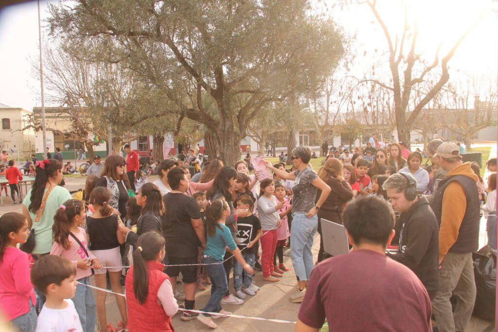 Festejos por el día de la Niñez.