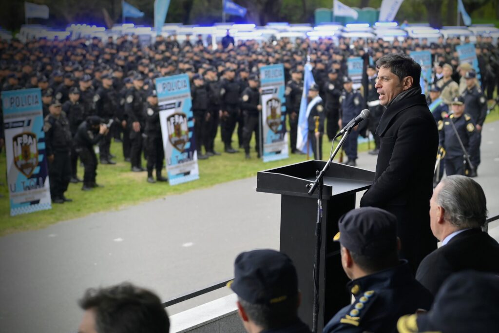 Kicillof y Berni pusieron en funcionamiento 325 patrulleros.