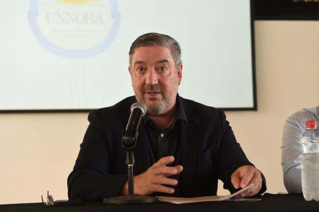 Guillermo Tamarit, rector de la Universidad Nacional del Noroeste de la Provincia de Buenos Aires.
