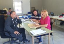 Avanzan las obras de refacción en dos escuelas de General Villegas.