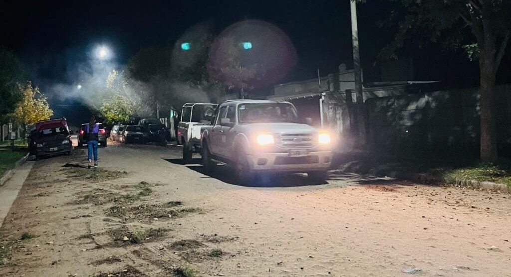 Campaña contra el dengue en Florentino Ameghino: fumigación en todas las calles y recomendaciones para la comunidad.