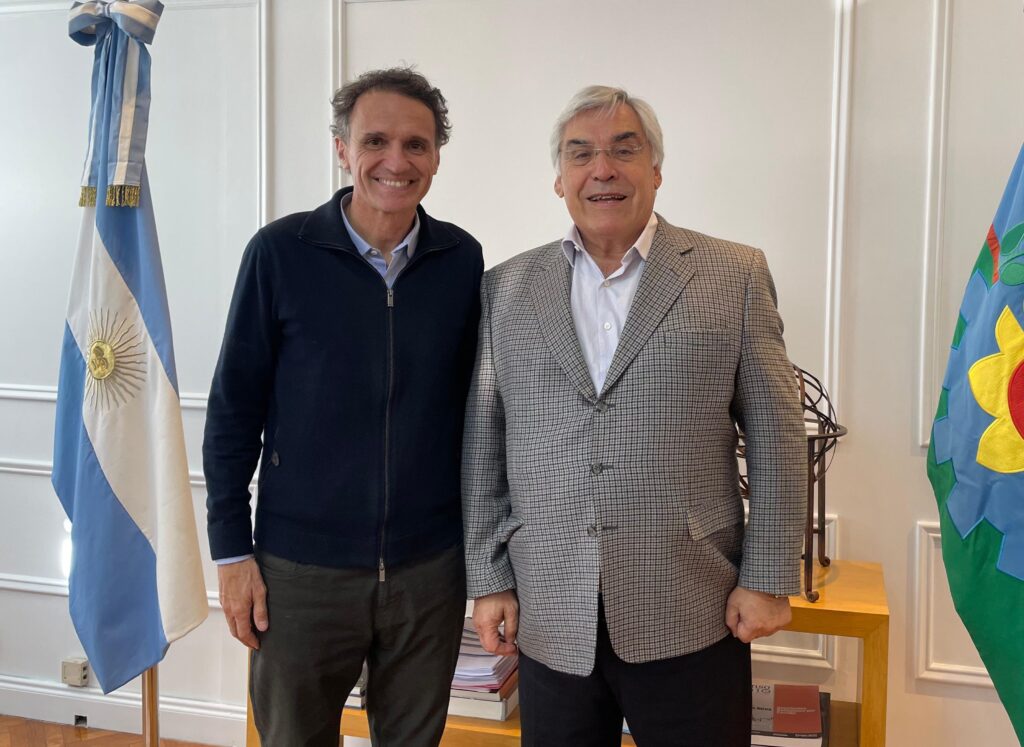 Reunión entre Alegre y Katopodis: foco en cloacas, Ruta 33 y red de gas en General Villegas.