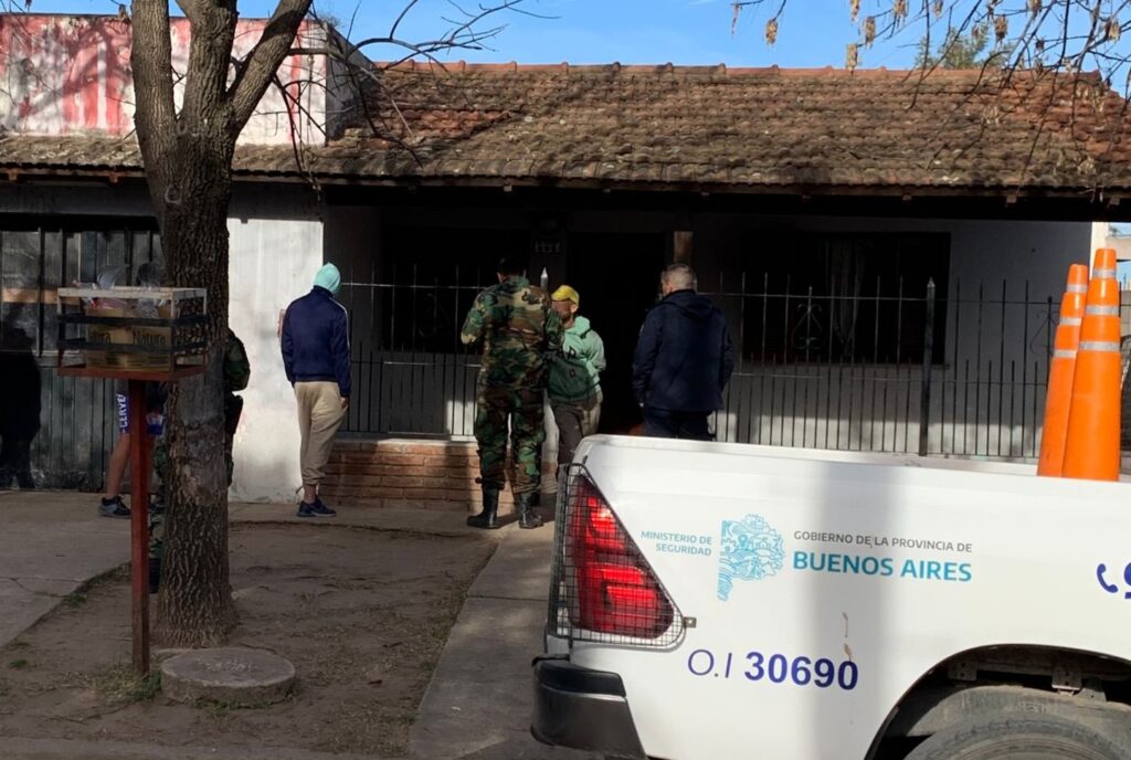 Robo en Ameghino: allanamientos y secuestro de elementos sustraídos.