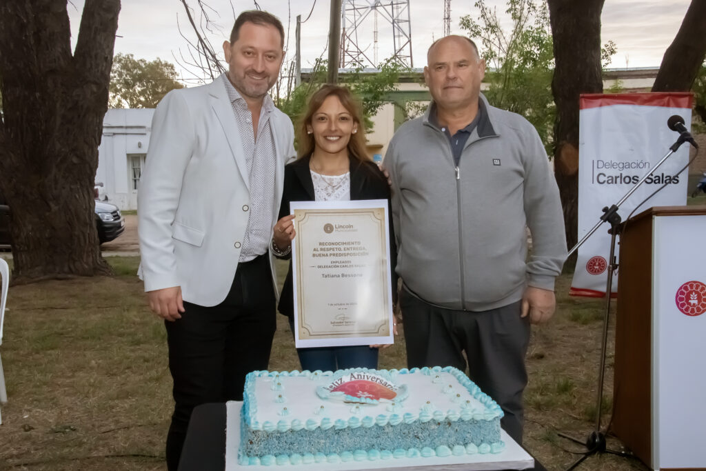 Carlos Salas conmemoró un nuevo aniversario de su fundación.