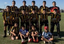Se completó la sexta fecha de la Liga de Fútbol de General Villegas: Sportivo sigue líder. Sportivo (1ra división). Foto: Facebook Sportivo Villegas.