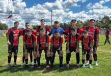 Atlético Charlone ganó y es el único líder del torneo de Tercera División.
