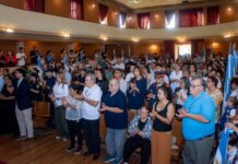 Acto por Malvinas en Ameghino: homenaje a veteranos a 44 años de la guerra.
