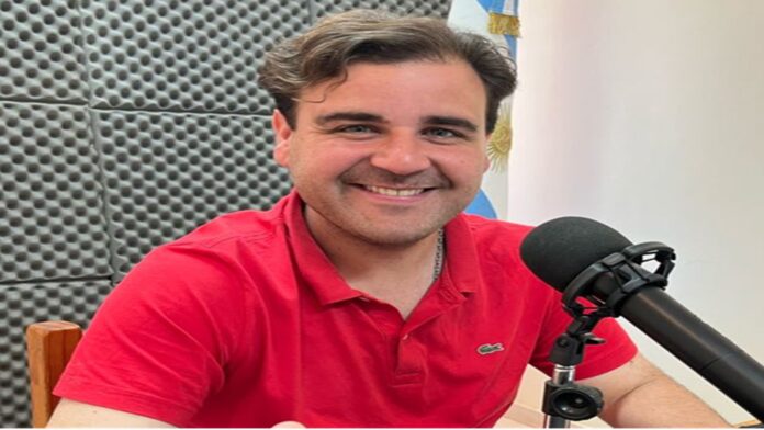 Marting Schenck, delegado de Porvenir, localidad del Partido de Florentino Ameghino.