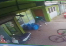 Robo a plena luz del día en Ameghino: quedó grabado en video.