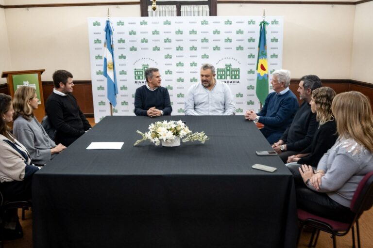 Juanci Martínez anunció la vuelta del tomógrafo al Hospital Municipal de Rivadavia desde octubre.