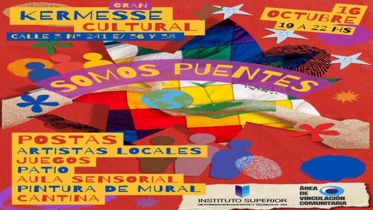 Kermesse Cultural en Ameghino: música, juegos y actividades gratuitas.
